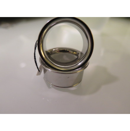 Single flare-tunnlar i kirurgiskt st�l (31 mm - 51 mm)