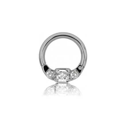 Clickers med kubisk zirkonia