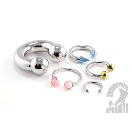 Hästsko utan kulor (1,2 mm - 2,0 mm)