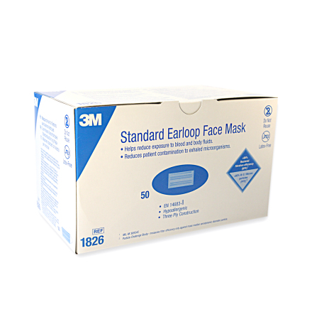 Face Mask 3ply - Black -50pcs