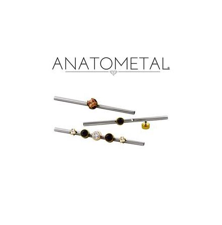 Stav i Titan 1,6mm, med 1 g�ngade h�l f�r 1.2mm (16g) toppar