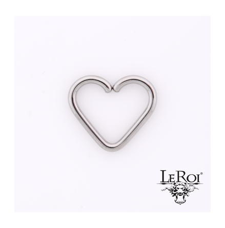 Plain heart in Niobium 1.2x9.5mm