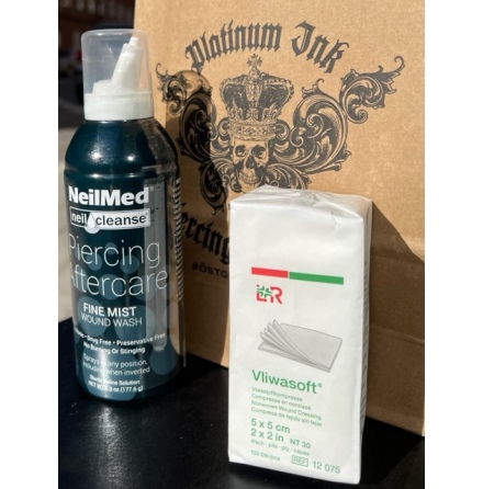 Efterv�rdskit - Neilmed 177ml, Kompresser 5x5cm, P�se