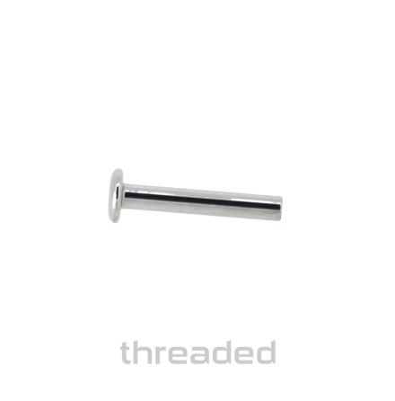 Labret stav, invändigt gängad