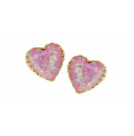 Threaded Heart opal end