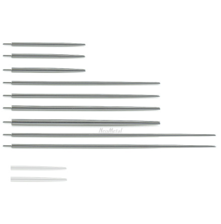 Ti pin taper, push pin