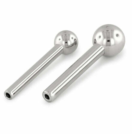 Titanium barbell shaft only (UNIVERSAL PIN - FITS 18GA)